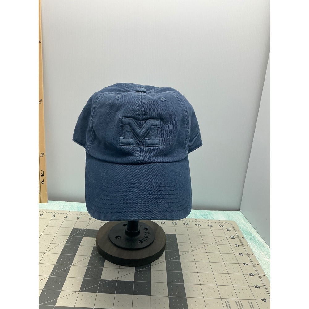 Nike Heritage86 Michigan Wolverines Navy Blue Adjustable Dad Hat Strapback Cap